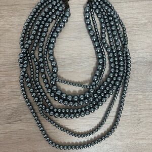 Club Monaco Blue Pearl Necklace